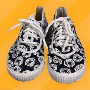 Anthropologie Startas Canvas Sneakers Women's Size EU 38/US 7.5